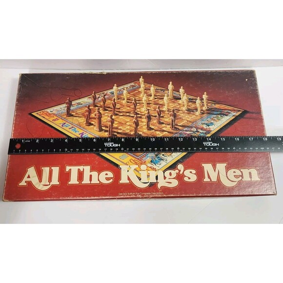 VINTAGE All the King's Men COMPLETE Parker Brothers 1979 Strategy Friends Family - Picture 14 of 14